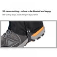 thumbnail image 6 of Snow Leg Gaiters, Fabric Waterproof Boot Gaiters for Hiking Walking Climbing Hunting Skiing, 6 of 10