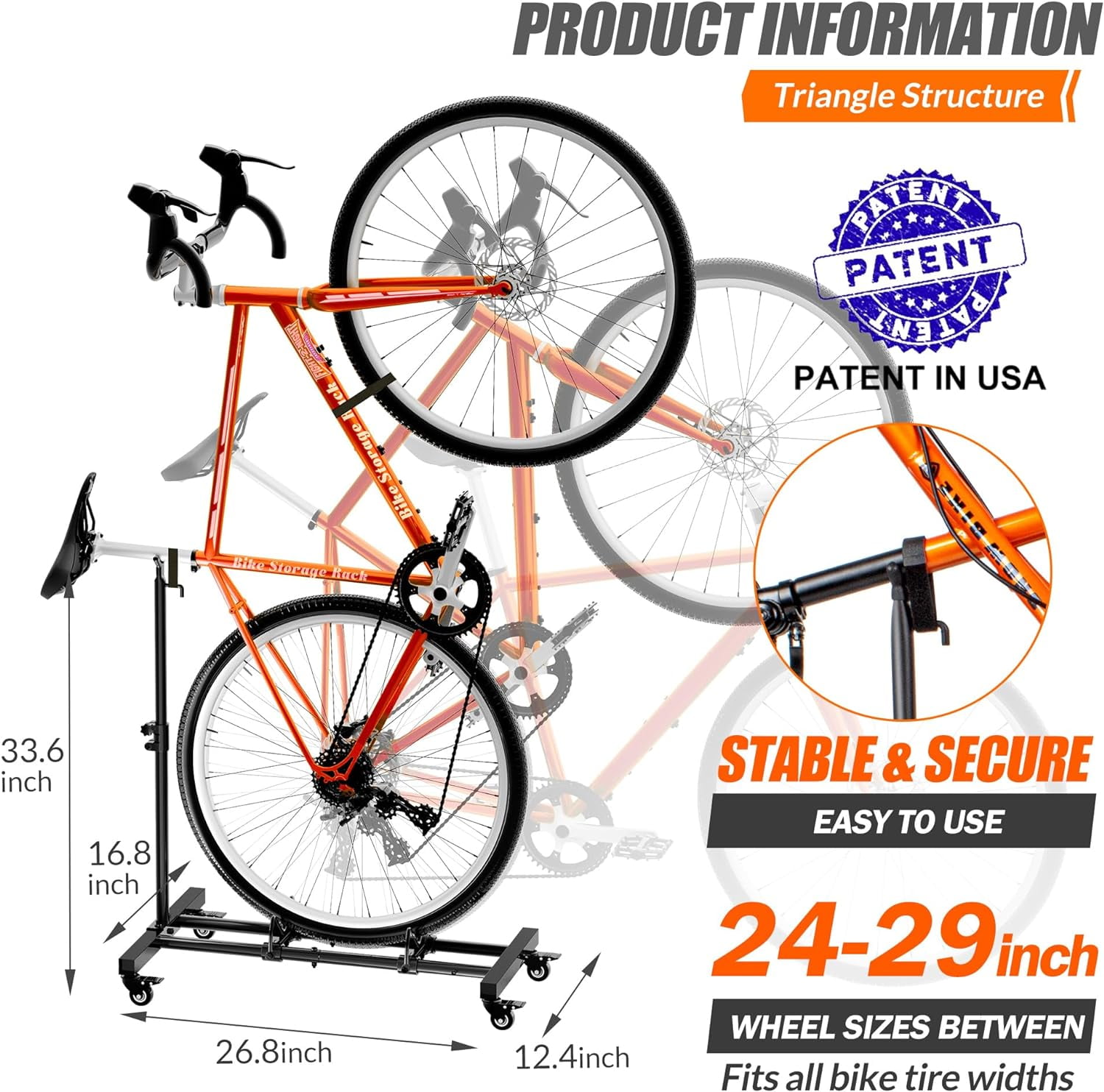 Vertical Bike Stand  Buy Online & Save - Free US Shipping