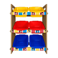 thumbnail image 3 of Juguetero Organizador Infantil 6 Espacios Coloridos Diseños, 3 of 8