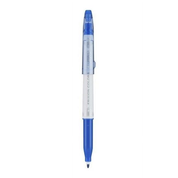 FriXion 2003955 Colors Erasable Marker Bold Point Pens, Blue Ink - Pack of 12