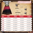 thumbnail image 4 of Benylion Girls Pirate Costume Kids Halloween Dress Up Toddler Pirate Outfits Christmas Birthday Party Cosplay Clother for 5-6 Years, 4 of 7