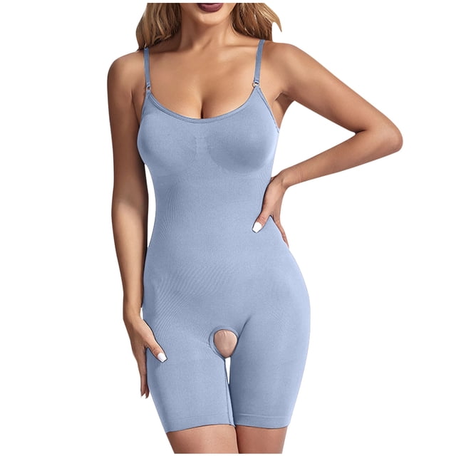 DPTALR Combinaison Post-Partum pour Femmes Taille Haute Sans Couture Grande Taille Camisole Boxquart Pantalon Combinaison