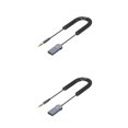 thumbnail image 1 of Thinsony Receiver 5.0 Adapter Hands-Free Car Kits AUX Audio 3.5mm Stereo Music Wireless Receiver For Car 2Set, 1 of 6