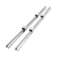 thumbnail image 1 of 2PCS Linear Guide Rails SBR12 SBR16 SBR20 SBR25 800-2200mm & 4PCS UU Bearing Blocks Smooth Motion For DIY Mills CNC Parts ,Long Lasting, 1 of 5