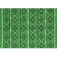 thumbnail image 1 of Ahgly Company Indoor Rectangle Oriental Emerald Green Traditional Area Rugs, 2' x 5', 1 of 4