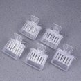 thumbnail image 3 of 5pcs Plastic Clips for Queen Bee Cage Catcher (Transparent) Durable, 3 of 5