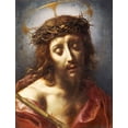 thumbnail image 2 of Dolci, Carlo 12x14 White Modern Wood Framed Museum Art Print Titled - Christ As The Man of Sorrows, 2 of 4