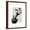 Brown Frame, variant on Art.com Tuba and Fish Art Print by Fab Funky, 12" x 16"