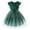 Green, variant on Dresses for Girls Toddler Kids Girls Summer Ribbed Dress with Tutu Waistband Solid Color Textured Dress Dress for Girls Green 2 Years-3 Years