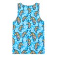 thumbnail image 5 of Telankuip Mens Tank Tops 2026 Summer Fashion Graphic Print Sleeveless Tee Lightweight Cooling Comfy Workout T-Shirts Beach Vacation Novelty Undershirts 7-Blue M, 5 of 5