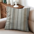 thumbnail image 4 of Stylish Grey & Beige Throw Pillow Covers 20x20inch inch - Pack of 2, Perfect for Bedroom & Living Room, 4 of 7