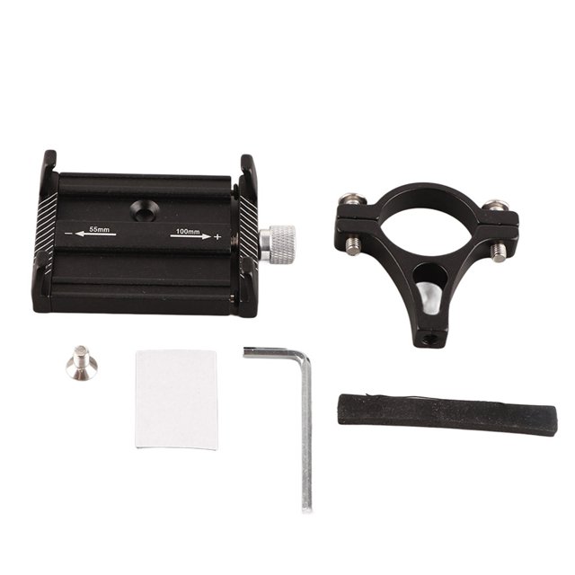 Soporte de manillar de aleación de aluminio para teléfonos inteligentes y dispositivos GPS Soporte universal para teléfono de bicicleta