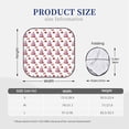 thumbnail image 2 of Kdxio Strawberry Blueberry Cream Cake Print 2-Piece Sun Shade Front Windshield - Foldable Car Front Window Sunshades for Most Sedans SUV Truck, 2 of 5