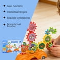 thumbnail image 4 of Ohmyroo STEM Education Building Blocks with Interactive Gear System Dinosaur Theme, 4 of 9