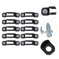 thumbnail image 5 of Firm Fixation Invisible Connectors Manganese Steel 50Sets 1.6X0.4X0.3In, 5 of 5