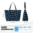 thumbnail image 4 of Easygdp Blue Octopus Bolsa de Viaje de Playa de Gran Capacidad, Bolsa Tote Perfecta para la Playa, Escapadas de Fin de Semana y Viajes, 4 of 7