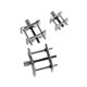 thumbnail image 4 of Soporte de movimiento de reloj de metal Yuxing con base fija plata, 4 of 5