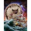 thumbnail image 1 of Kit de pintura de diamantes 5D sirena de animales taladro redondo completo manualidades DIY imagen de mosaico FLhrweasw Nuevo, 1 of 9