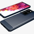 thumbnail image 3 of PANDACO Grey Brushed Metal Case for Samsung Galaxy S21 Ultra, 3 of 4