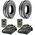 thumbnail image 3 of DEESTONE LOT of Two (2) 4.00-8 4.00x8 Tri Rib (3 Rib) Tires with Tubes, 3 of 3