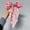 A, variant on Valentine’s Day Bow Hair Clip for Women, Love Theme Print Ribbon Bows Hair Accessories for Party Candlelight Dinner Walking Wear