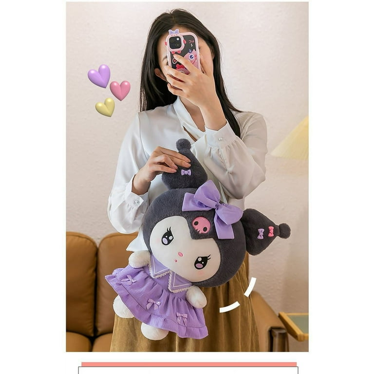 Sanrio Kuromi Plush Toy Melody Doll Sleep Large Pillow Gifts