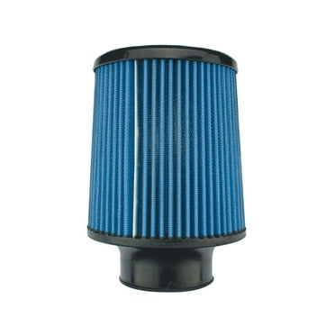 Injen High Performance Air Filter - 3.00 Black Filter 6 Base / 5 Tall / 4 Top - 45 Pleat