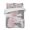 Pink White Gray, variant on Quilts Full Size, Pink Grey Abstract Soft Comforter Bedding Set for Bed, Modern Minimalist Smear Art Lightweight Quilted Bedspread with Pillow Cover(2 Pieces) for All Season, 78x90 Inch
