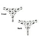 thumbnail image 3 of Fotbe Border Collie Dog Tanga Sin Costuras para Mujer con Estampado – Panties Invisibles, Transpirables y Cómodos para Uso Diario-4X-Large, 3 of 6