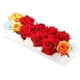 thumbnail image 2 of Jarrón de flores rectangular, contenedor de flores, jarrón decorativo moderno largo para 30cmx10cmx6.5cm, 2 of 9