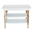 thumbnail image 6 of Milk Street Baby Branch Open Shelf Changing Table in Acacia with Snow GREENGUARD GOLD CERTIFIED FINISHES, 6 of 11
