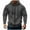 Dark Gray, variant on CFLVAEK Mens Big and Tall Hoodies Zip Up Workout Hooded Jackets Casual Long Sleeve Hoodie Sweatshirts with Sleeve Pockets Black XXXL