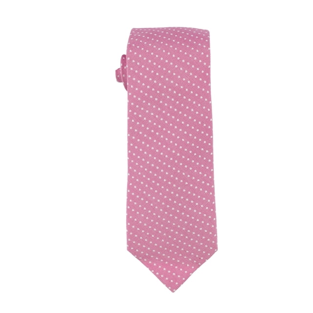Club Room Cravate à Pois pour Hommes, Rose, Taille Unique
