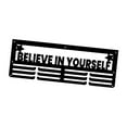thumbnail image 4 of TISHITA Metal Hanger Display Iron Display Hanger Rack for Sports Medals Sports Award believe yourself, 4 of 8