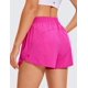 thumbnail image 2 of Shorts CRZ YOGA Cintura Alta para Correr 7.5 cm con Bolsillo con Cierre L, 2 of 7