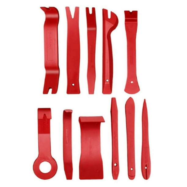 Kit de Herramientas de Desmontaje de 11 Piezas Placa de Palanca Hebilla de Goma Hebilla de UñA Destornillador Clip de SujecióN Kit de Herramientas de ReparacióN de Desmontaje
