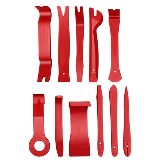 Kit de Herramientas de Desmontaje de 11 Piezas Placa de Palanca Hebilla de Goma Hebilla de UñA Destornillador Clip de SujecióN Kit de Herramientas de ReparacióN de Desmontaje