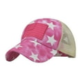 thumbnail image 2 of Embroidery Solid Color Duck Hat Trend Personality Outdoor Print Breathable Mesh Hat Baseball Caps hats for men Pink, 2 of 7