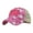 Pink, variant on Men & Women solid embroidered mesh baseball cap, Breathable personalized outdoor Sun Hat