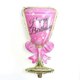 thumbnail image 2 of Jumbo Pink Champagne Glass Foil Balloon Birthday Party Decoration Supplies-Good, 2 of 4