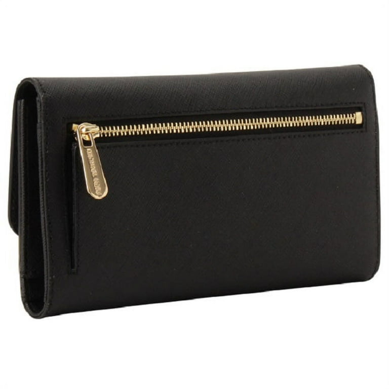 長財布 Michael Kors JET SET TRAVEL LG TRIFOLD Michael Kors Jet Set Travel Large Trifold Leather Wallet
