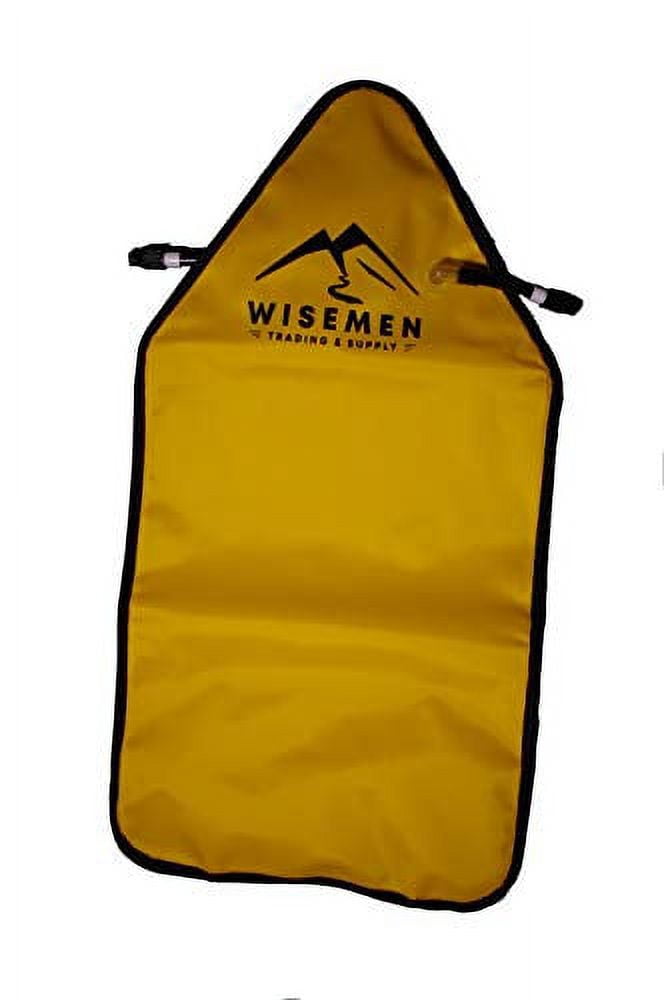 Wisemen Trading Paddle Float Dual Air Chambers With Twist Air Valves For Kayak Yellow