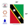 thumbnail image 2 of Toland Home Garden Flag of Saint Kitts and Nevis House Flag, 2 of 5