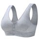 thumbnail image 4 of Sujetador Inalámbrico Con Hebilla Frontal , Estilo Chaleco , Ropa Interior Para Ancianos , Talla Grande Madre , Puede Agregar Almohadilla De Algodón, 4 of 5