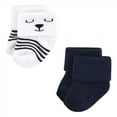 thumbnail image 4 of Hudson Baby Infant Boy Cotton Rich Newborn and Terry Socks, Bear Boy 8Pk, 0-6 Months, 4 of 6