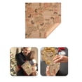 thumbnail image 3 of Christmas DecorationsGift Wrapping PaperChristmas Vintage Kraft Paper Wrapping Paper DIY Gift Wrapping PaperPackaging case, 3 of 6