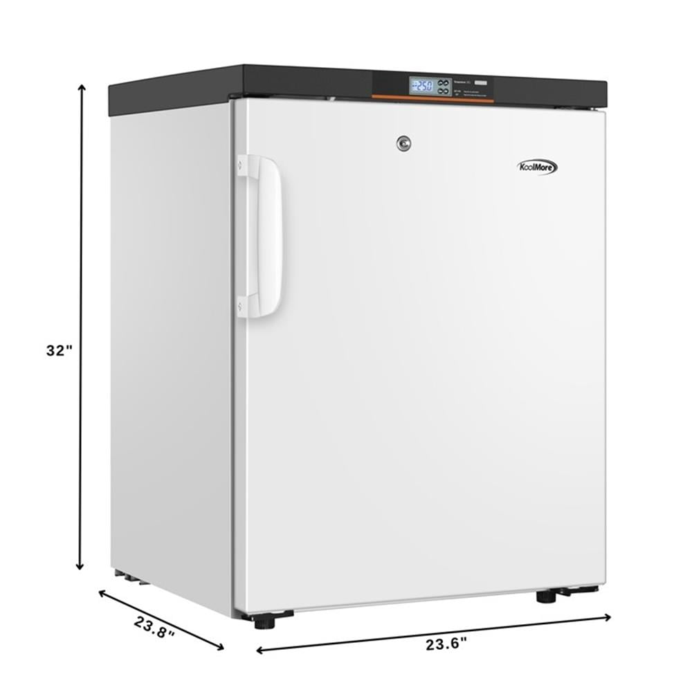 Pemberly Row 24" -25 C Undercounter Medical Freezer For Pharmacy in Silver