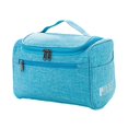thumbnail image 1 of Compartment Organizer Cosmetic Makeup Travel Wash Toiletry Bag Portable Organizer Handbag, 1 of 3