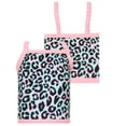 thumbnail image 2 of Harry Bear Girls Animal Print Tankini Blue Sizes 4-14, 2 of 7