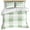 Green, variant on 3 Piece Navy Blue Plaid Duvet Cover Set Full Size, Microfiber Comforter/Quilt Cover with Corner Ties and 2 Pillowcases, Spring Farmhouse Buffalo Checkered All Season Soft Bedding with Zipper Closure